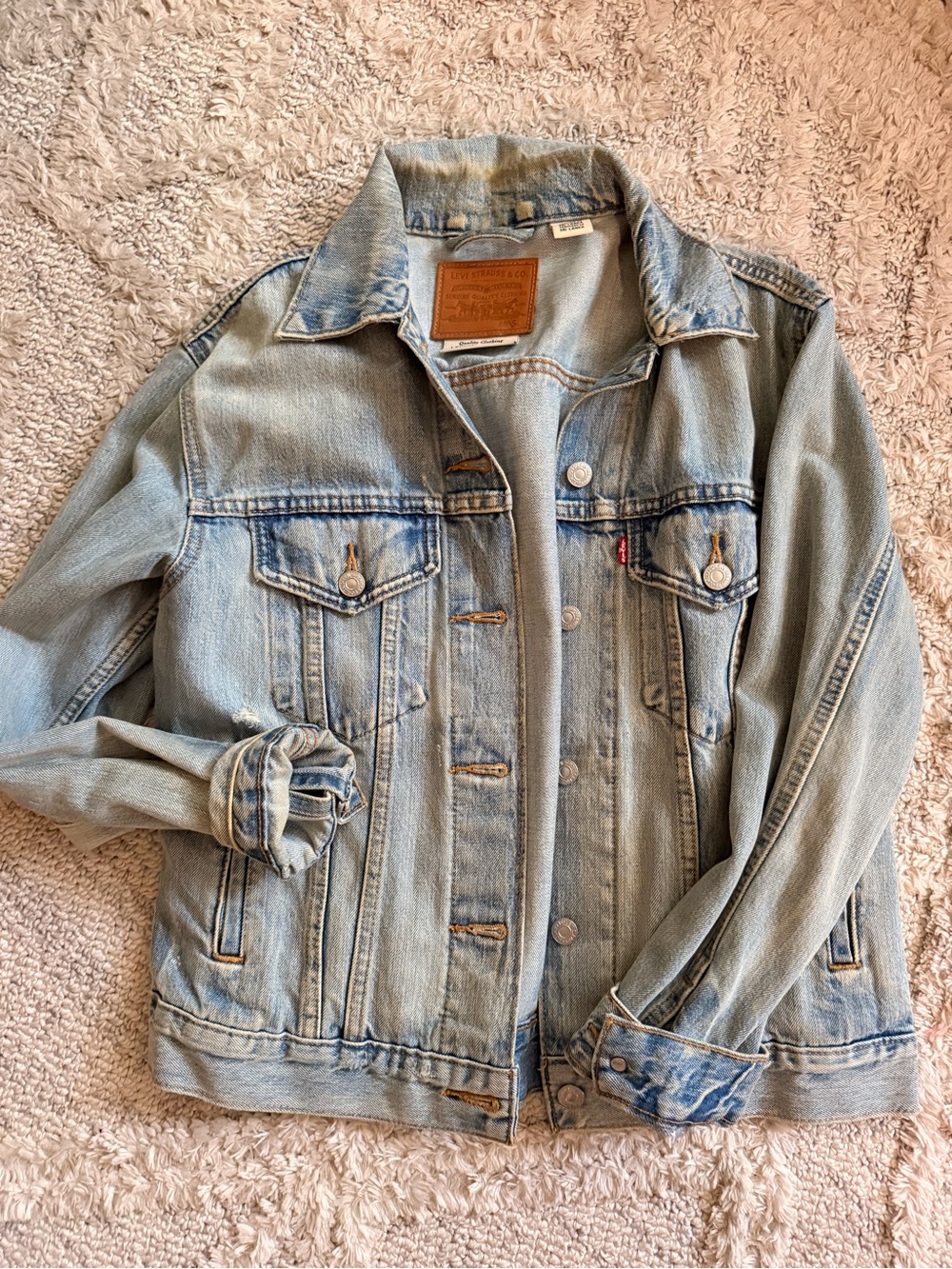 Levi's Premium Light Blue Denim Jacket